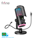 Imagem da oferta FIFINE Ampligame AM6 Microfone USB