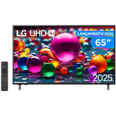 Imagem da oferta Smart TV 65" LG 4K Ultra HD 65UA8550PSA webOS 25 AI Processor 4K Gen8 com Alexa 3 HDMI