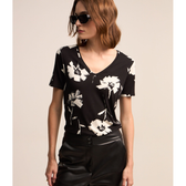 Imagem da oferta Blusa em Viscose com Estampa Floral Diferenciado Tam PP