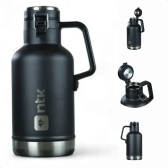 Imagem da oferta Garrafa Térmica Nautika Growler Burguer King Aço Inox Parede Dupla 1,9L