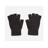 Imagem da oferta luva básica de tricot meio dedo cinza