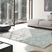 Imagem da oferta Tapete Apolo Prata Textil Retangular 100x150cm Cinza