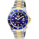 Imagem da oferta Invicta Relógio masculino de quartzo Pro Diver com pulseira de aço inoxidáve