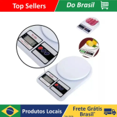 Imagem da oferta Balança Digital Cozinha Comida Precisão 3g a 10kg