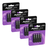 Imagem da oferta Kit 16 Pilhas Recarregável Aaa Palito 1000mah 1.2v Avant Use