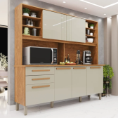 Imagem da oferta Armário De Cozinha 6 Portas 2 Gavetas Adelle Yescasa