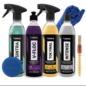 Imagem da oferta Kit Shampoo Automotivo V-Floc Cera Tok Final Sintra Fast Intense Vonixx