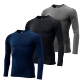 Imagem da oferta Kit 3 Camisetas Térmicas Proteção Solar Uv 50+ Manga Longa Dry Fit by ZAROC