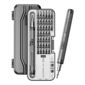 Imagem da oferta OLOEY 46-em-1 pequena precisão chave de fenda elétrica silenciosa durável bateria recarregável alto torque ferrament