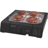 Imagem da oferta Churrasqueira Elétrica Cadence Short Grill Cor Inox e Preto 220V GRL 805