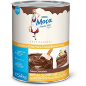 Imagem da oferta Lata de Recheio e Cobertura Chocolate MOÇA 2,54kg