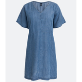 Imagem da oferta Vestido Curto em Liocel com Decote V Tam PP