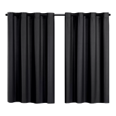 Imagem da oferta Cortina Blackout De Pvc 2,20m X 1,30m Preto Corta Luz
