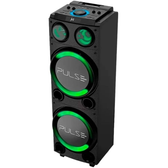 Imagem da oferta Caixa de Som Torre Pulse Double 10 Pol 1800W RMS BT LED - SP507