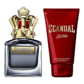 Imagem da oferta Perfume Jean Paul Gaultier Scandal Kit Perfume Masculino For Him EDT All Over Gel de Banho Kit