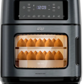 Imagem da oferta Fritadeira Elétrica Wap Air Fryer Oven Digital Black Inox 12 Litros com Revestimento Antiaderente