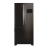 Imagem da oferta Geladeira Frost Free French Door 3 Portas Preta Brastemp - BRO85ME