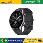 Imagem da oferta Amazfit GTR 4 Relógio inteligente de 46 mm GPS Rastreamento de saúde o dia todo Smartwatch com tela AMOLED