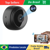 Imagem da oferta Mini Câmera A9 Original Sem fio 1080p Espiã Monitoramento Segurança Visão Noturna