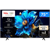 Imagem da oferta Smart TV 75" TCL 4K UHD QLED Google TV AiPQ Google Assistente 3 HDMI 1 USB - 75P7K