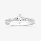 Imagem da oferta Anel Cravejado em Prata 925