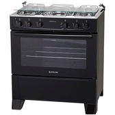 Imagem da oferta Fogão Atlas 5 Bocas Mônaco Plus com Mesa de Inox Bivolt - Preto