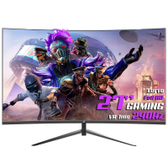Imagem da oferta Monitor Gamer SuperFrame Precision 27 Pol Curvo Full HD 1ms 240Hz FreeSync HDMI/DP SFP2702G