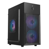 Imagem da oferta Gabinete Rise Mode X1 Black Mini Tower M-ATX Preto - RM-GA-OFX1-FB