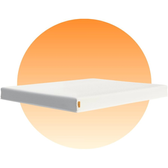 Imagem da oferta Colchão Casal de espuma D28 Emma Basics 17cm