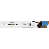 Imagem da oferta Seleção De Camisetas Pima Masculinas Por R$ 119 Cada