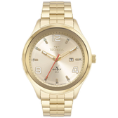 Imagem da oferta Relógio Masculino Golf Dourado - 2115NCB/1D