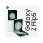 Imagem da oferta Smartphone Samsung Z Flip 5 512GB Verde Claro 5G Snapdragon 8GB RAM 6,7" Câm Dupla + Selfie 10MP Dual Chip