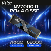 Imagem da oferta SSD NVME NETAC NV7000-Q 1TB 7100Mbs GEN4