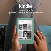 Imagem da oferta Novo Kindle (16 GB - modelo 2024) - Leve e compacto, com tela antirreflexo, trocas de página mais rápidas, luz frontal ajustável e bateria de longa du