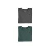 Imagem da oferta Kit 2 Camisetas Brasa Verde E Preto Stoned Reserva Mini