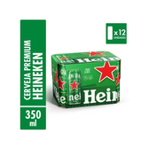 Imagem da oferta Cerveja Heineken Lata 350ml 12 Unidades