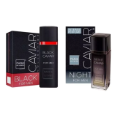 Imagem da oferta Kit Paris Elysees Black & Night Caviar EDT - 100ml
