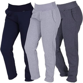 Imagem da oferta Kit 3 Calças de Moletom Feminina Algodão - Tam M