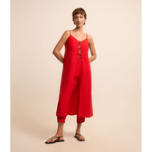 Imagem da oferta Túnica Longa Alfaiatada com Vazado e Amarração