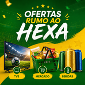 Imagem da oferta Prepare-se para ver o Brasil ganhar, tudo com até 60% OFF!