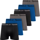 Imagem da oferta Kit 6 Cuecas Boxer Reebok Original Box Sem Costura Adulto
