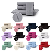 Imagem da oferta Kit Jogo de Lençol 400 fios Casal Queen Box com elástico Extra macio e suave