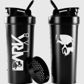 Imagem da oferta Coqueteleira Shaker Caveira Preta 700ml com Rede