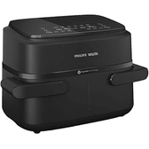 Imagem da oferta Fritadeira Airfryer Série 1000 Duplo Cesto 71L Philips Walita 2450W 2 anos de garantia 220v - NA15009