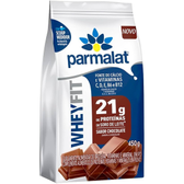 Imagem da oferta Parmalat Whey Protein Em Pó Chocolate Whey Fit 450G