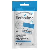 Imagem da oferta Sachê Refil Desodorante Creme Antitranspirante Herbissimo Sensitive 45G