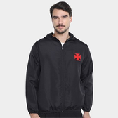Imagem da oferta Jaqueta Corta Vento Retrô Mania Vasco Com Capuz Masculina
