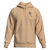Imagem da oferta Blusa De Frio Casaco De Moletom Modelo Canguru Com Capuz Ajustável (as2 alpha m regular regular Bege)