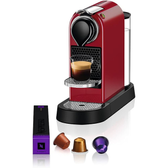 Imagem da oferta Nespresso Cafeteira CitiZ Vermelho Cereja 110V