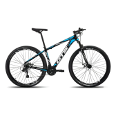 Imagem da oferta Bicicleta Aro 29 Gts Alumínio Rdx 24v Freio A Disco Cor Preto/azul Tamanho Do Quadro 21